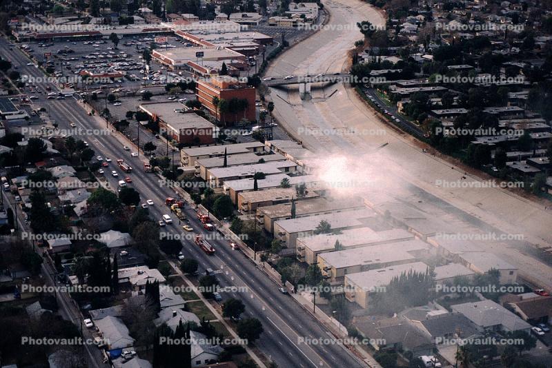 Aliso Creek, Cement River, Building Fire, Northridge Earthquake Jan 1994