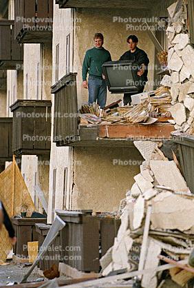 Northridge Earthquake Jan 1994, Building Collapse