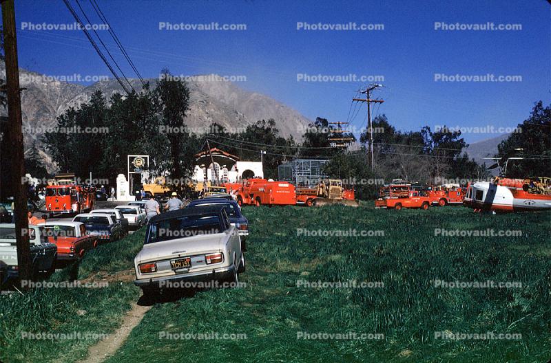 Toyota, Cars, vehicles, firetrucks, 1971 San Fernando Valley Earthquake