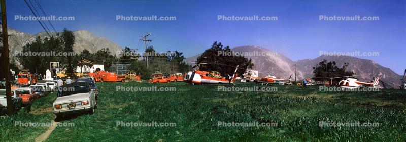 Helicopter Emergency Services, 1971 San Fernando Earthquake, San Fernando Valley