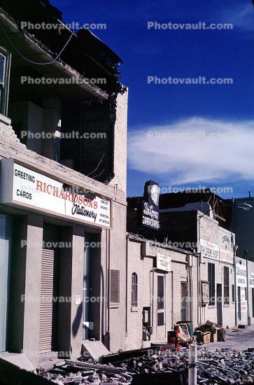 Richardson's Stationary Store, 1971 San Fernando Valley Earthquake, 1970s