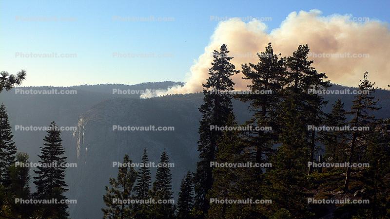 Forest Fire, Mountains, Smoke, northern California