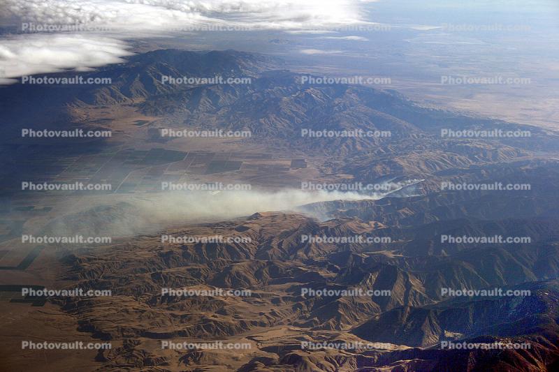 Smoke, Mountains, Hills, Santa Monica Mountains, Los Angeles County, Forest Fire