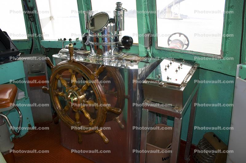 Fireboat Phoenix, Cockpit, Dials, Instruments, Wheel