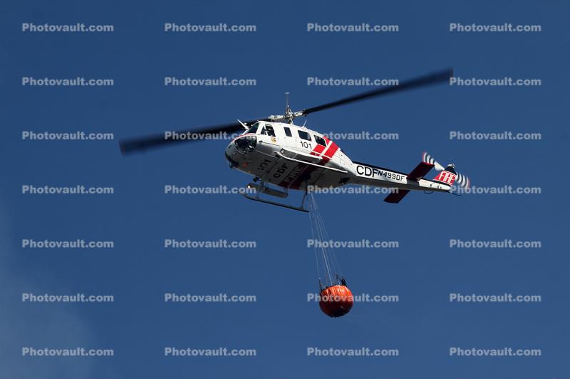 N499DF, 101, Cal Fire UH-1H Super Huey