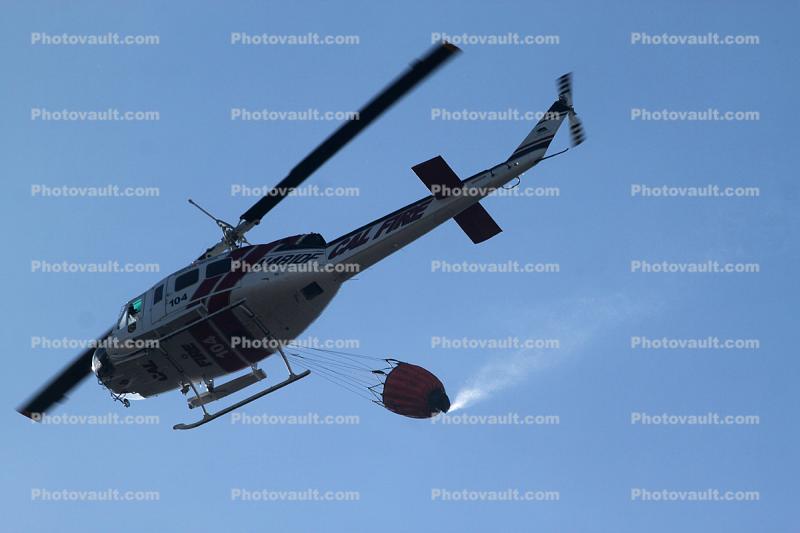 Cal Fire UH-1H Super Huey, 104, CDF