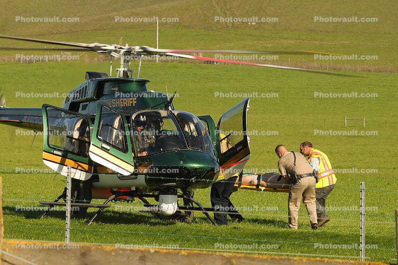Henry One, N108SD, Sonoma County Sheriff, Helicopter, Bell 407, Henry1, Sonoma County