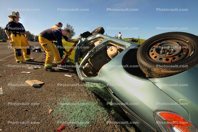 Crushed Car, Sonoma County