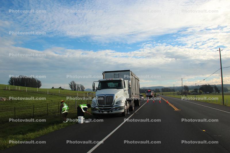 International Semi Trailer Truck, Sonoma County