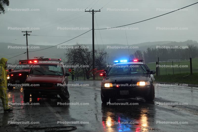 CHP, California Highway Patrol, Patrol Car, Sonoma County