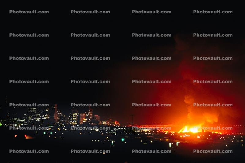 Pier fire, San Francisco