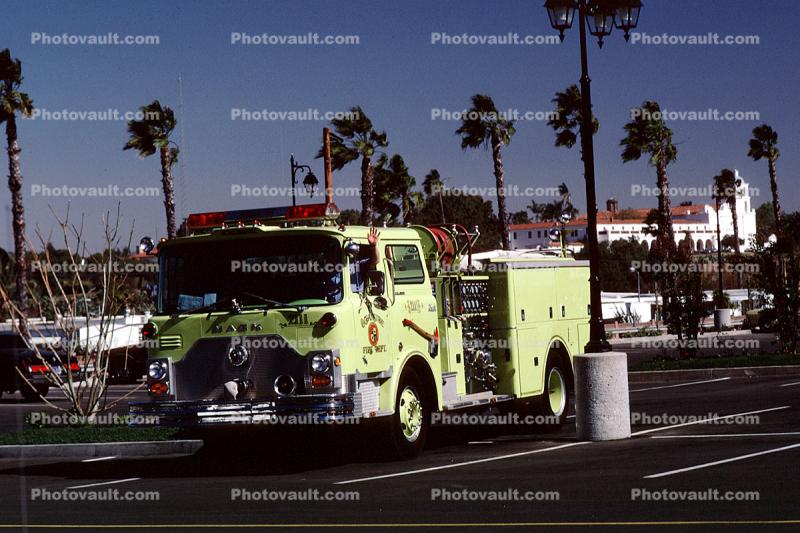 Mack Truck, Fire Engine, Oceanside