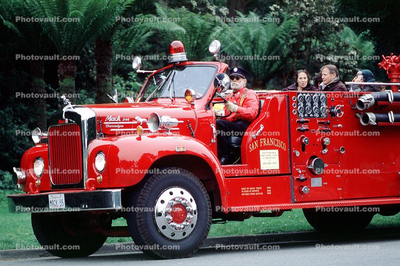 Mack Truck, Fire Engine