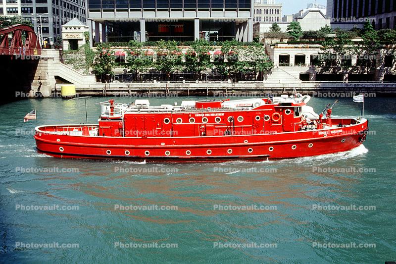 Fireboat, Chicago River