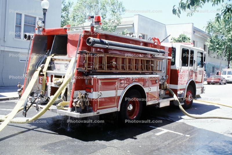 Fire Engine, hose