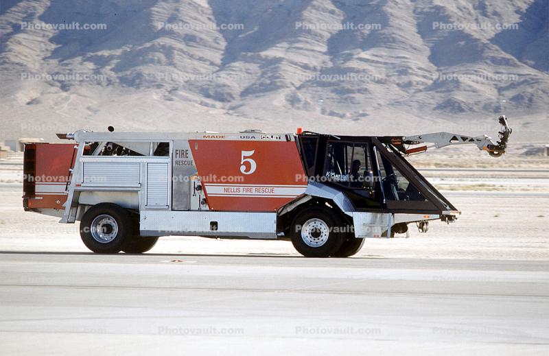 Colet Jaguar K/15, (ARFF), Snozzle, Aircraft Rescue Fire Fighting, Nellis Air Force Base, USAF, Las Vegas