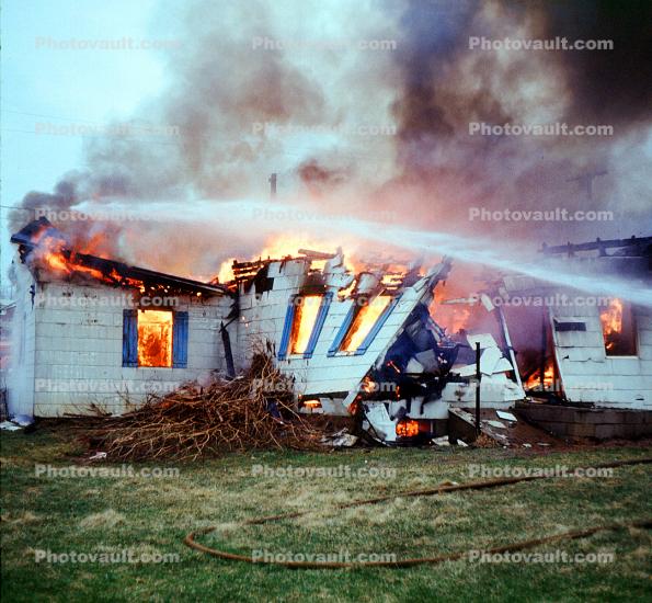 Burning House, Home, M.V.F.Co., Manchester Volunteer Fire Company, MVFCo