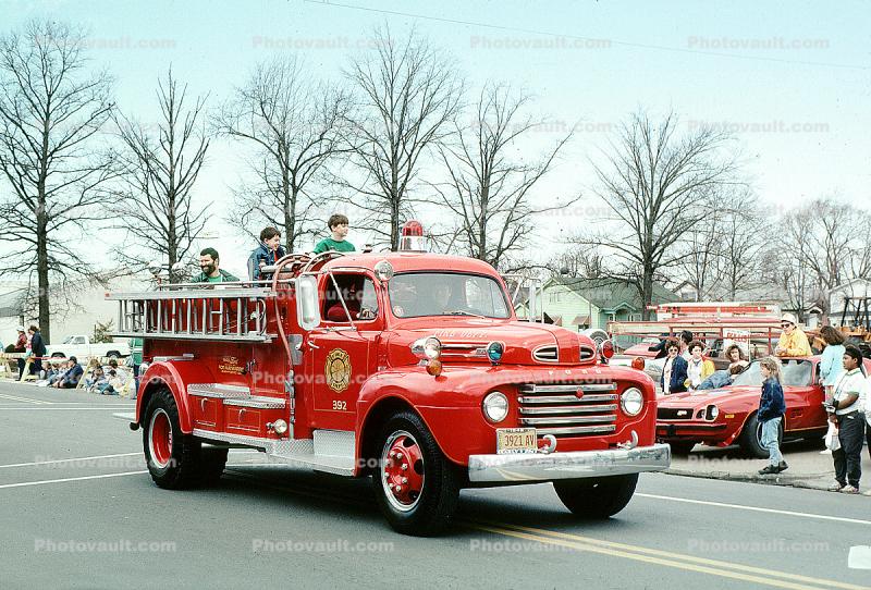 Ford Fire Engine, Murphysboro, Illinois, 1950s
