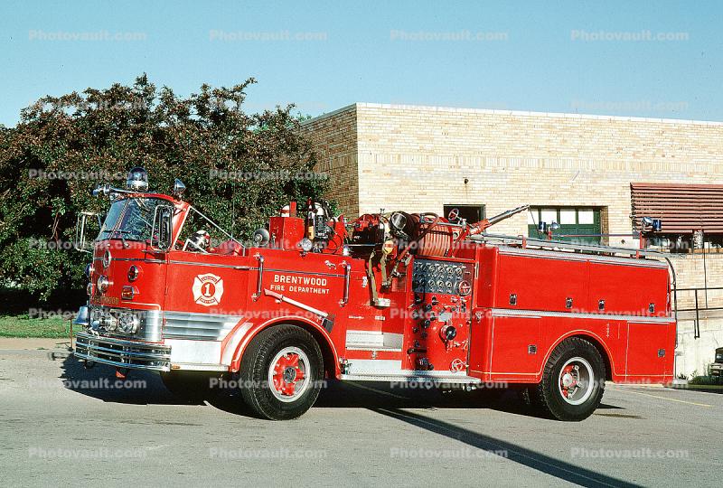 BFD, Fire Engine, Pumper, Brentwood Fire Dept., Brentwood Missouri