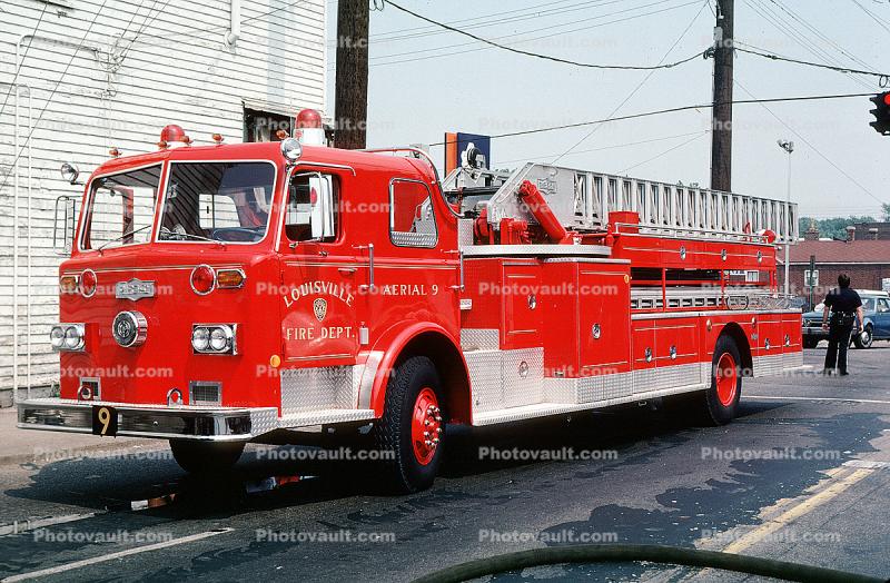 Pirsch Fire truck, Louisville, Kentucky