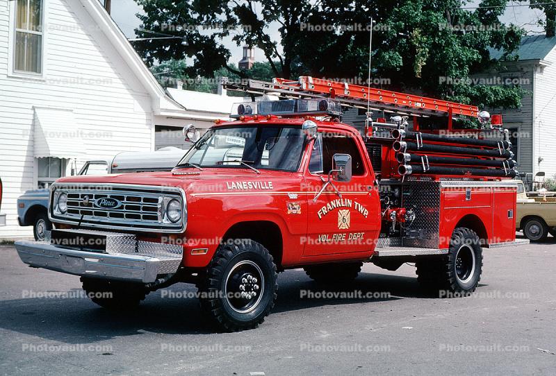 Franklin TWP Vol. Fire Dept., Pierce, Mini Pumper Firetruck, Lanesville, Indiana