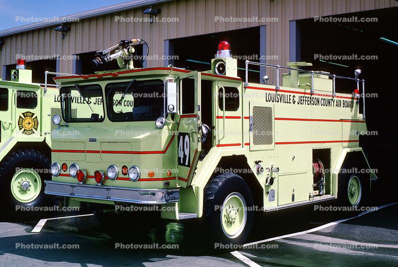 Rescue 49, Walter, ARFF, Louisville & Jefferson County Air Board, Aircraft Rescue Fire Fighting, Kentucky
