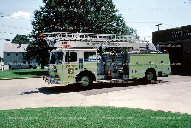 Hook and Ladder Truck, County of Henrico, Virginia