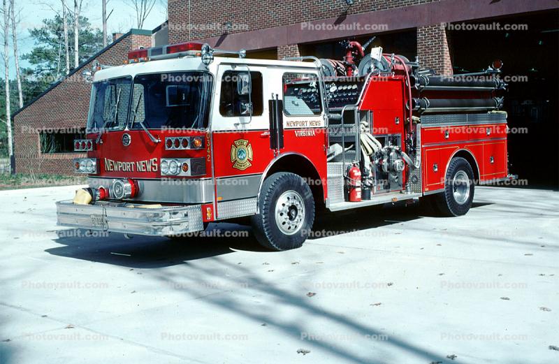 Fire Engine, Newport News, Virginia