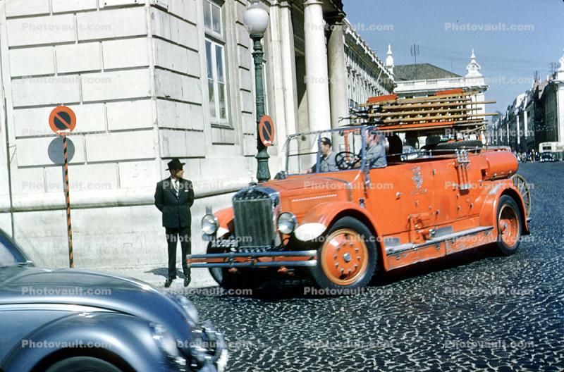 Fire Engine, 1940s, 1950s