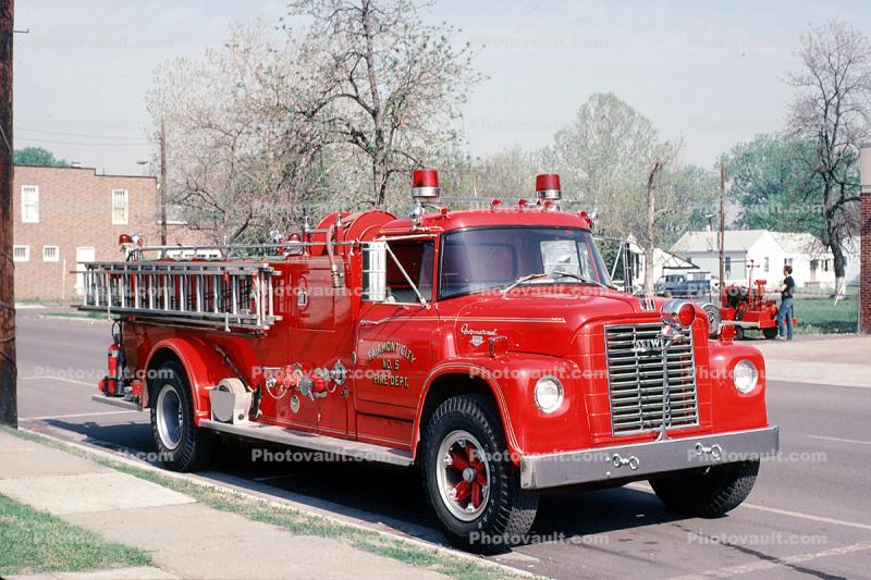 Fairmont City Fire Dept., International Harvester Truck, 1950s