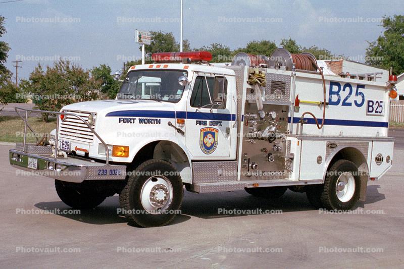 Fire Engine B25, Fort Worth, Texas