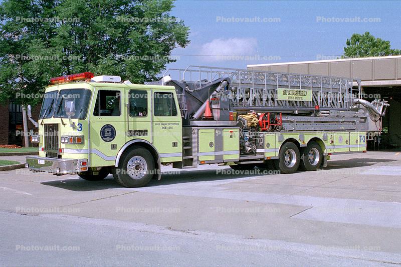 Springfield Mo. Fire Department, T-3, Ladder, Springfield Missouri