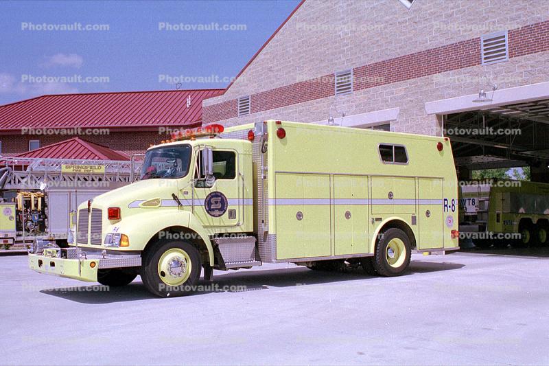 Springfield Mo. Fire Department, Kenworth Truck, Springfield Missouri