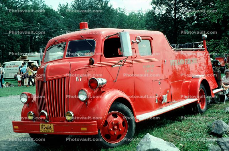 Ford Pumper 87, Tylerville Fire Company, Rutland New York