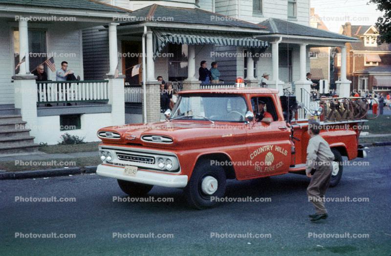 Country Hills Vol. Fire Co., Chevrolet Pickup Truck, 1950s