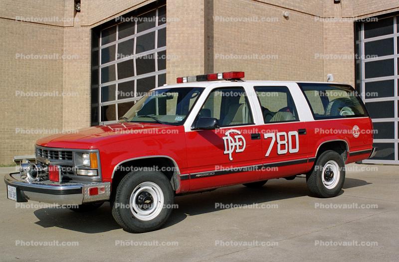 780, Chevrolet 2500, DFD, Dallas Fire Department