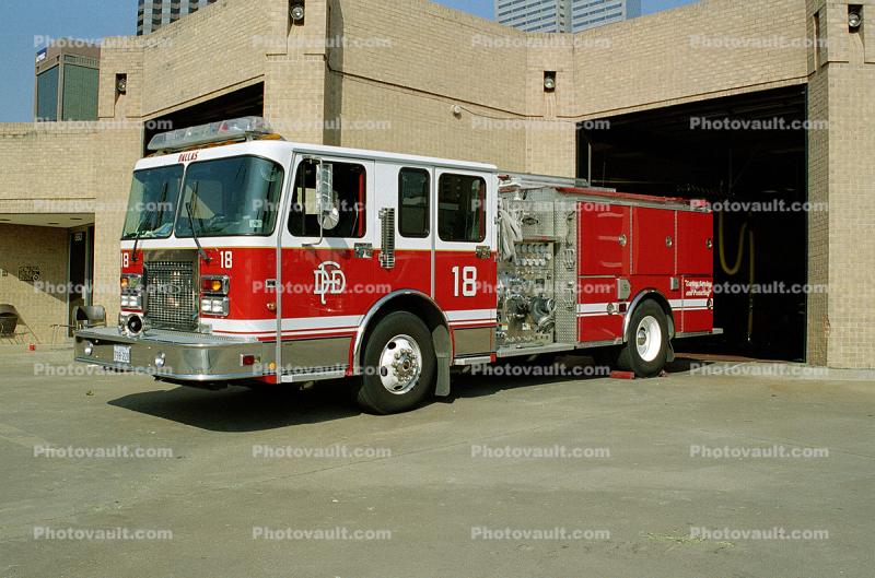 18, DFD, Dallas Fire Department