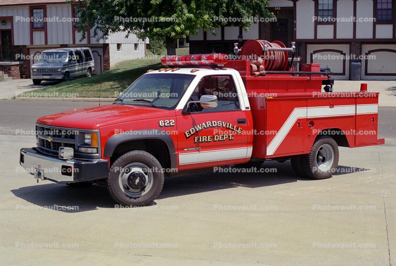 622, Edwardsville Fire Department, 1994 Chevrolet 3500/Knapheide