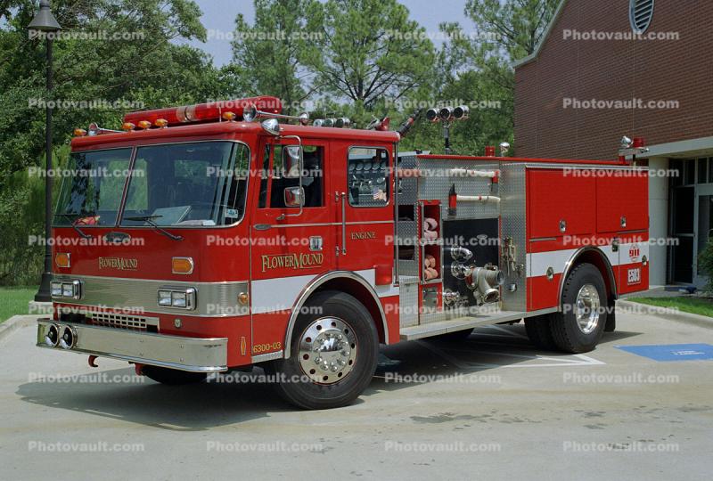 E503, 6300-03, Flower Mound Fire Department, Pierce
