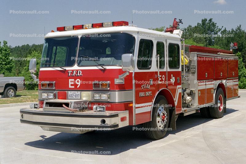Pierce, Engine E-9, Tyler Fire Dept
