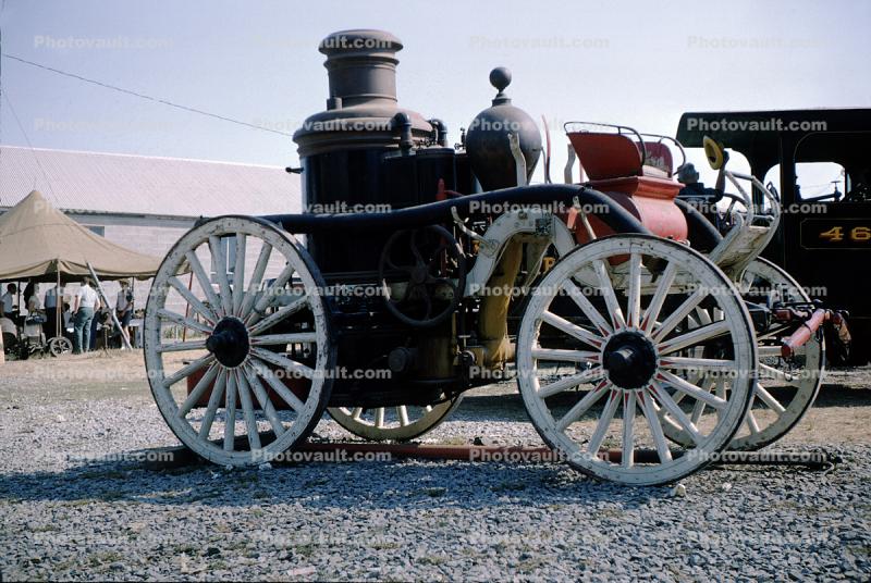 Steam Powered Pumper, 1890's