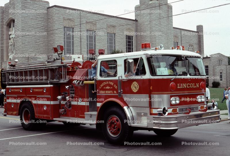 Lincoln Fire Dept, Cedar Heights Pennsylvania