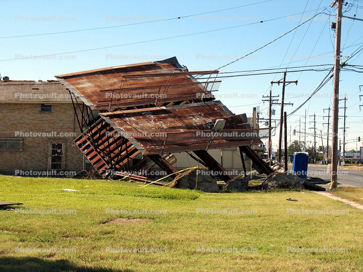 Hurricane Katrina aftermath, New Orleans, 2005