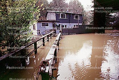 House, Flooding in Guerneville, 14 January 1995