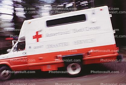 Ambulance, Flooding in Guerneville, 14 January 1995