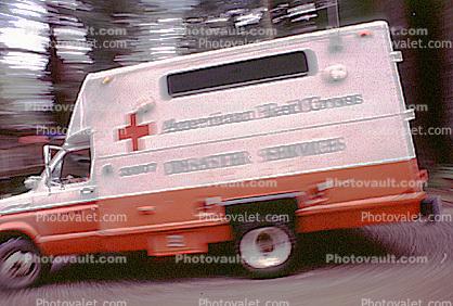 ambulance, Flooding in Guerneville, 14 January 1995