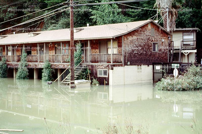 Flooding in Guerneville, 14 January 1995