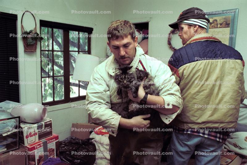 rescued Cat, 15 January 1995