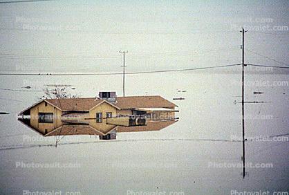 Flooded Home, House, Northern California
