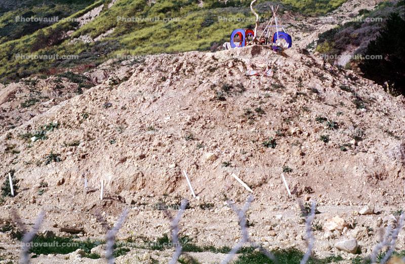 Landslide, Mudslide, rockslide, La Conchita Geologic Hazard Area, Mud Slide, Ventura County, California